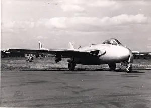 Venom: First prototype de Havilland Venom VV612 after the fitting