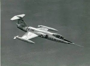 Starfighter: The first prototype Lockheed XF-104-LO Starfighter, 53-7786