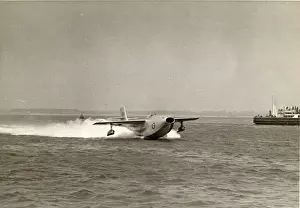 Tg263: The first prototype Saunders-Roe SR A/1 TG263 30 July 1947