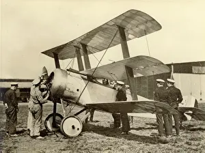 Sopwith: First prototype of the Sopwith Triplane, N500, at RNAS