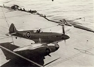 Seafire: The first prototype Supermarine Seafire XV NS487