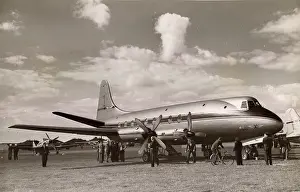 Ahrf: The first prototype Vickers Viscount 630, G-AHRF