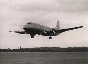 Ahrf: The first prototype Vickers Viscount 630 G-AHRF