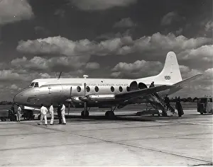 Ahrf: The first prototype Vickers Viscount 630 G-AHRF