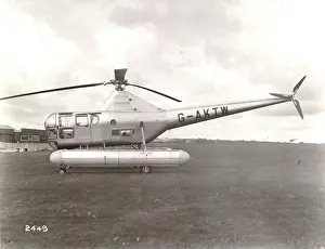 Anglicised: The first prototype Westland Dragonfly 1A G-AKTW