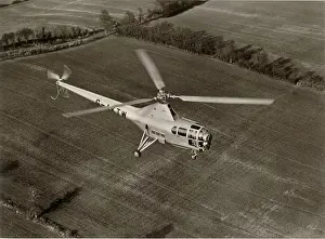 Anglicised: The first prototype Westland Dragonfly 1A G-AKTW