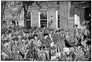 World History Archive: First Public Reading of the Declaration of Independence