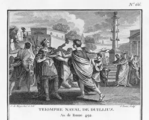 Congratulated: First Punic War, naval victory of Duilius at Mylae