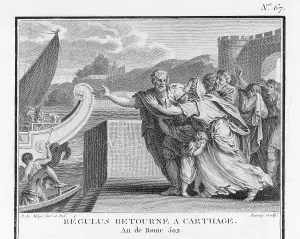 Regulus: First Punic War, Regulus returns to Carthage