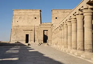 Nectanebo: First Pylon - Temple of Isis - Philae Complex