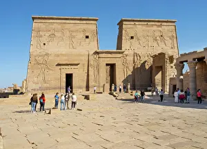 Philadelphus: First Pylon, Temple of Isis, Philae Temple Complex