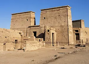 Philadelphus: First Pylon, Temple of Isis, Philae Temple Complex