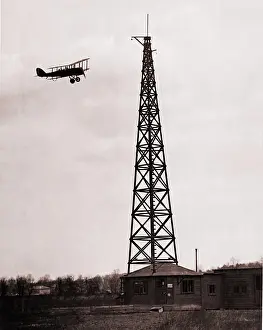 Antennas: First radio beacon station, with the operating ?