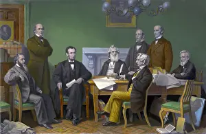 Caleb: The first reading of the Emancipation Proclamation ?