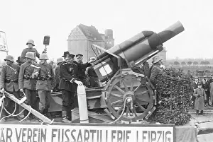 Floats: The first Reichskriegertag - War Veterans Day in Leipzig