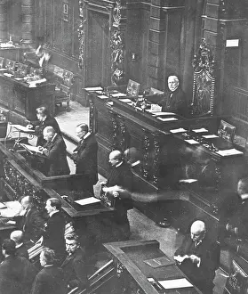 Spahn: First Reichstag session after the Reichstag elections 1912