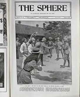 Peeking: The first of the relief force in the British legation
