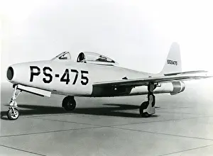 Thunderjet: The first Republic XP-84 Thunderjet, 45-59475