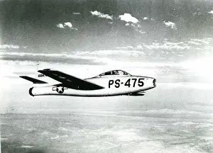 Thunderjet: The first Republic XP-84 Thunderjet, 45-59475