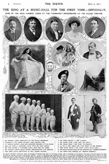 Farren: First Royal Variety Show cast, 1912