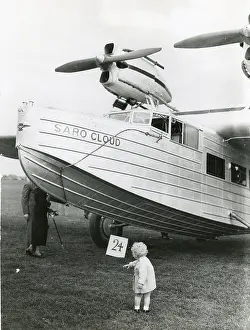 Rapier: The first Saunders-Roe A19 Cloud, G-ABCJ, at a RAeS Gar?