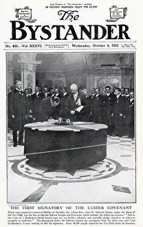 Parliamentary: First Signatory Ulster Covenant 1912