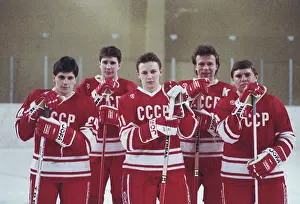 Kasatonov: First five of Soviet ice-hockey team, 1988