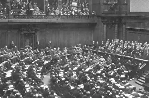 Rejects: First speech of the Reich Chancellor Georg Michaelis, 1917