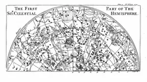 Hemisphere: First part of the star chart of the Southern Celestial