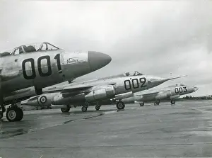 The first three Sud-Aviation SO4050 Vautour II prototypes