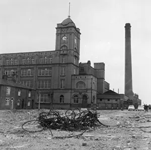 Firs: First Mill textile factory, Leigh, Lancashire