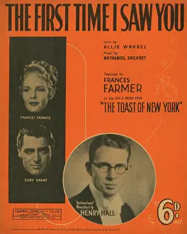 Aug17: The first time I saw you - Music Sheet Cover