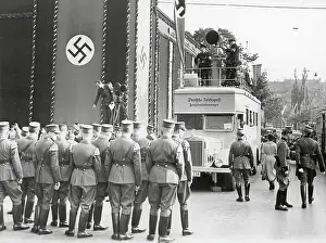 Reichspost: First-time television broadcast of the Nuremberg Rally