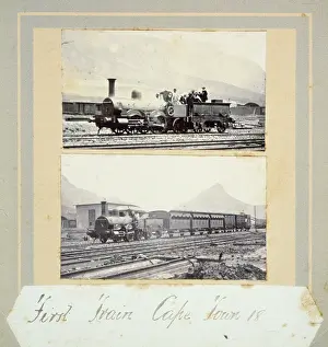 Sachm: First Train, Cape Town, 19th Century