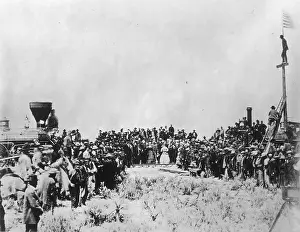 Transcontinental: First transcontinental railway link, Utah