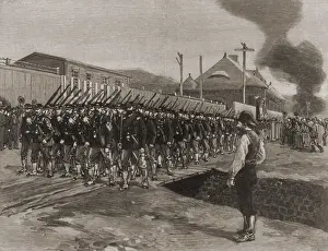 Disorders: The First Troops in Homestead on July 12, ?