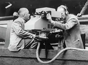 Televising: First use of TV camera at Wimbledon, 1937