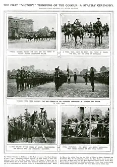 May19: The first victory trooping of the colour, 1919
