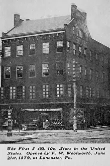 Woolworths: First Woolworth store, Lancaster, Pennsylvania, USA