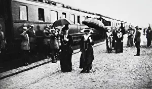 Laxenburg: First World War - Arrival of the German