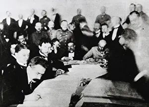 Litowsk: First World War: Closing session of