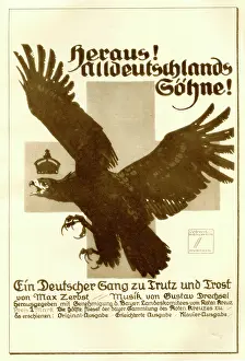Eagles: A First World War German propaganda poster