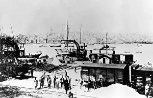 Trait: First World War: harbor of Constantinople