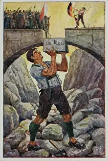 Goeth: First World War. Propaganda picture