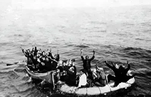Raiding: First World War: Sinking of allied ships by German submarine
