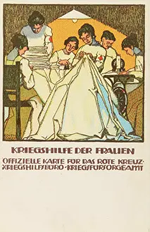 Langer: First World War. War aid of women
