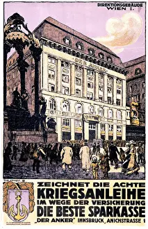 Anker: First World War / WWI, Austria, advertisement