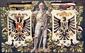 Viribus: First World War / WWI, propaganda, postcard Viribus