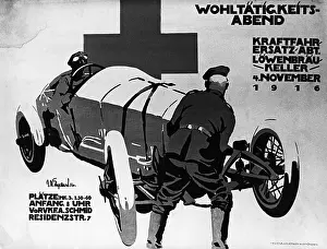 Ersatz: First World War / WWI, propaganda, poster, announcement