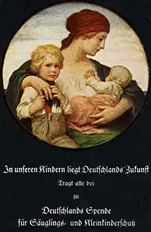 Spende: First World War / WWI, propaganda, Germany, Germany's